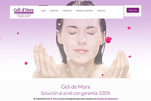 Web autoadministrable para Geli de Mora